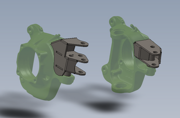 MARTEC LLC '05-'10 SUPER DUTY WELD ON HIGH STEER KIT