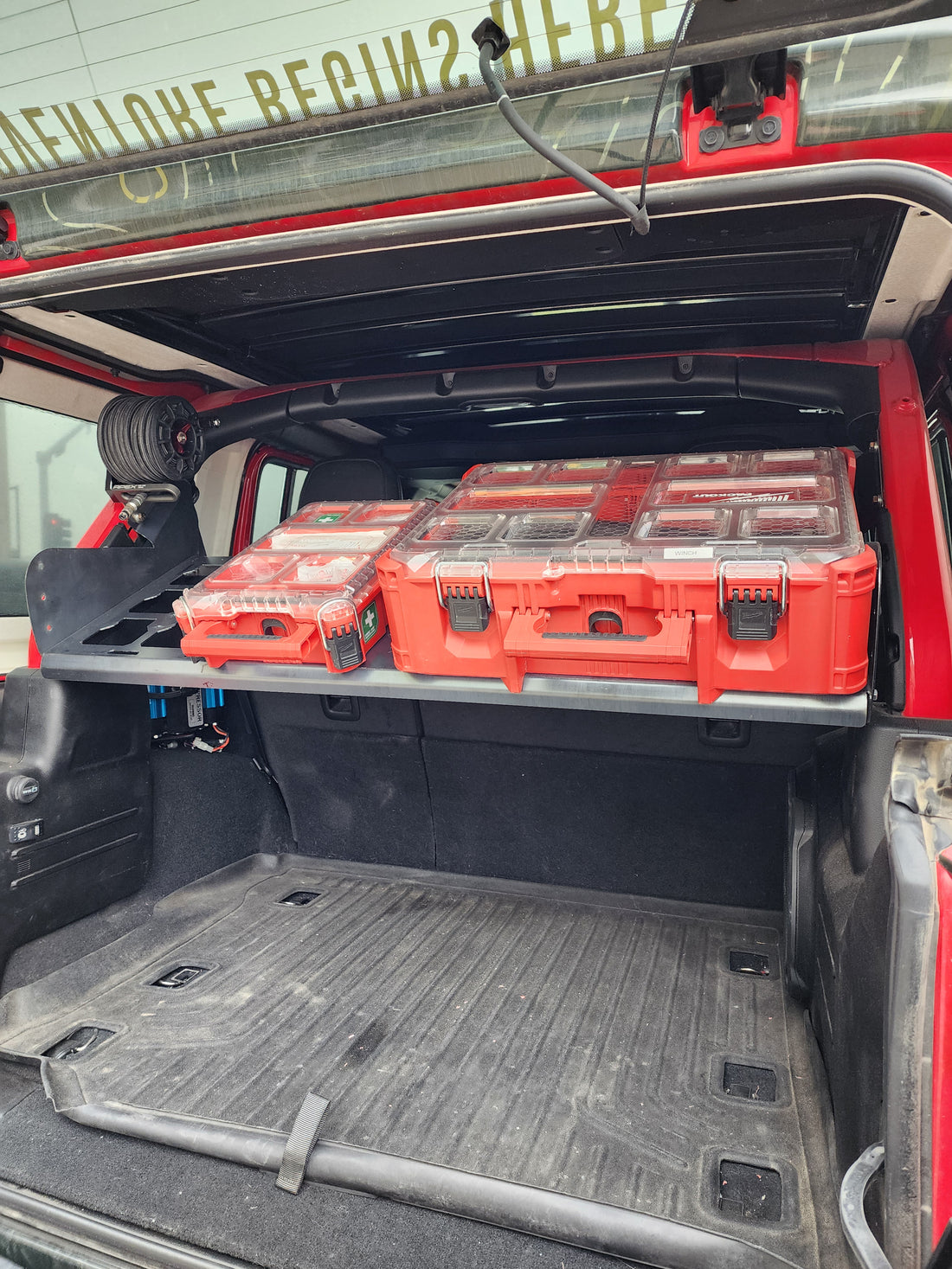 Four Wheel Freedom Recon Rack " Raw Steel"