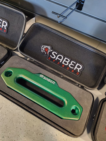 Saber Offroad Hawse fairlead (GREEN)