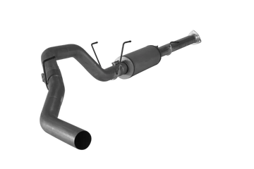 Mels MFG 4" Downpipe Back Single | 2013-2018 Dodge 2500/3500 6.7L Cummins Aluminized W/ Muffler