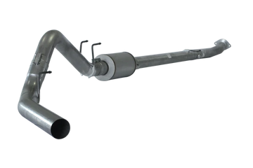 Mels MFG 4" Downpipe Back Single | 2011-2019 Ford 6.7L F250/F350 Powerstroke Aluminized W/ Muffler