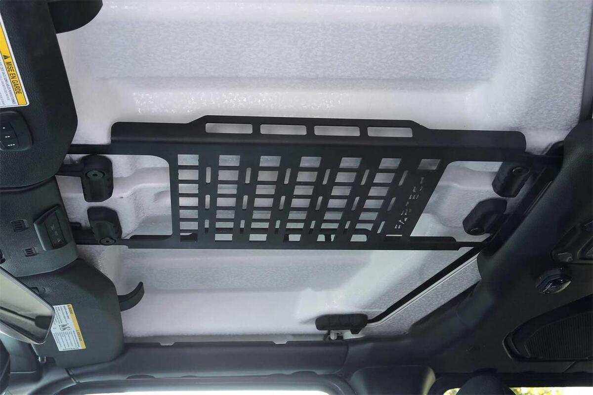 FABTECH 18C JEEP JL/JT OVERHEAD MOLLE PANEL Four Wheel Freedom