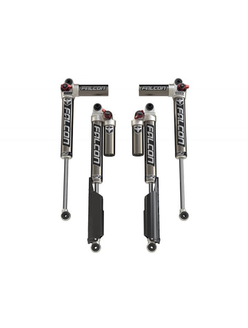 TERAFLEX JL 4dr: Falcon SP2 3.3 Fast Adjust Piggyback Shock Kit (2–4.5” Lift)