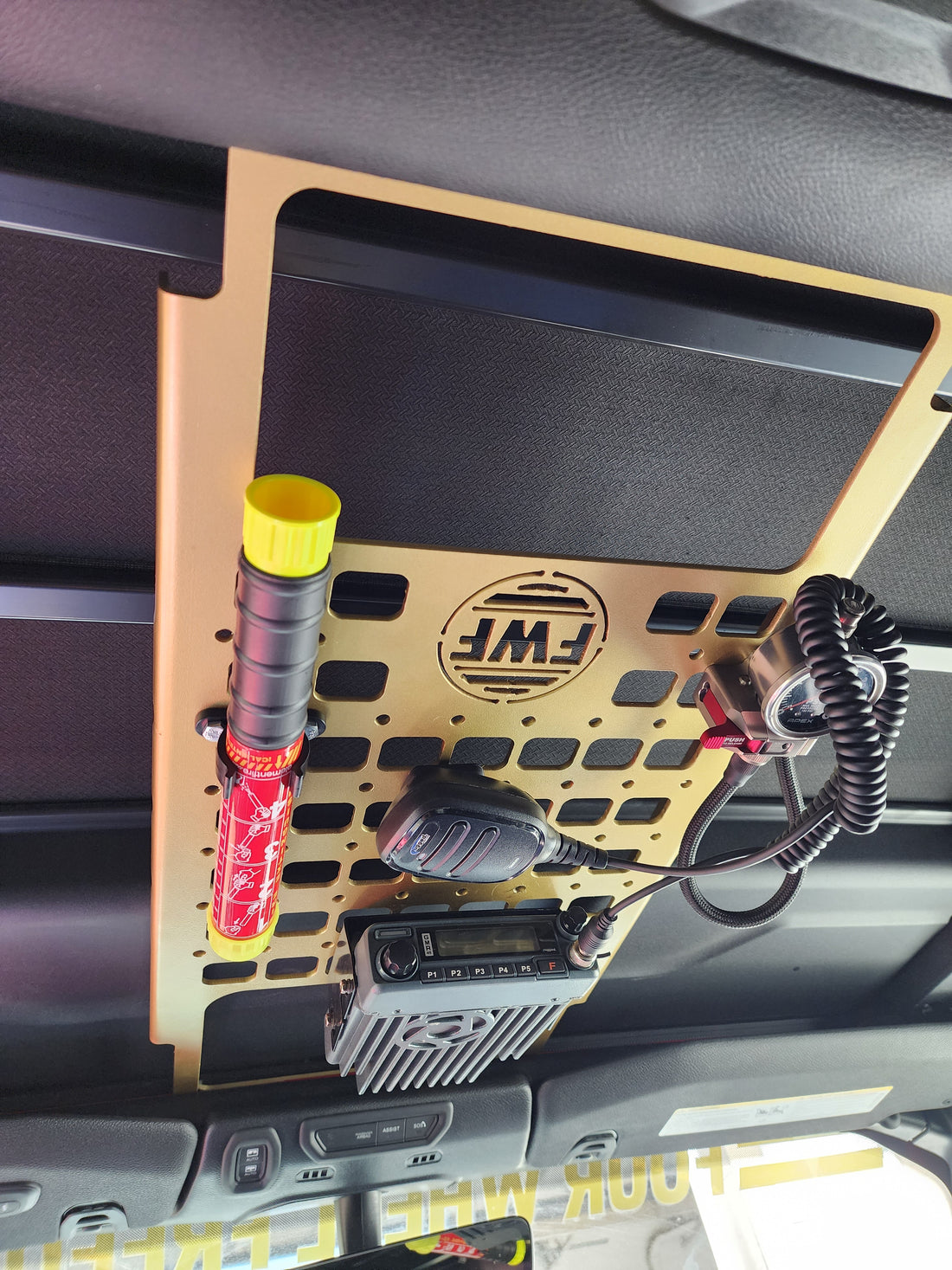 Four Wheel Freedom Overhead Console Jeep JL/JT