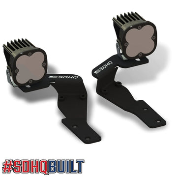 16-23 TOYOTA TACOMA SDHQ BUILT A-PILLAR LIGHT MOUNTS