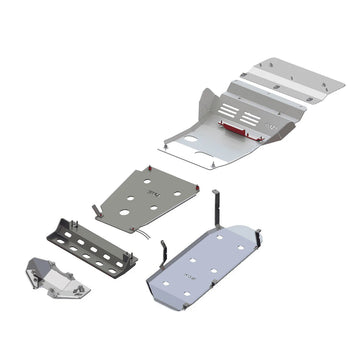Asfir 4X4 Toyota 4Runner Full Skid Plate Kit (5 Pcs) | Non-KDSS