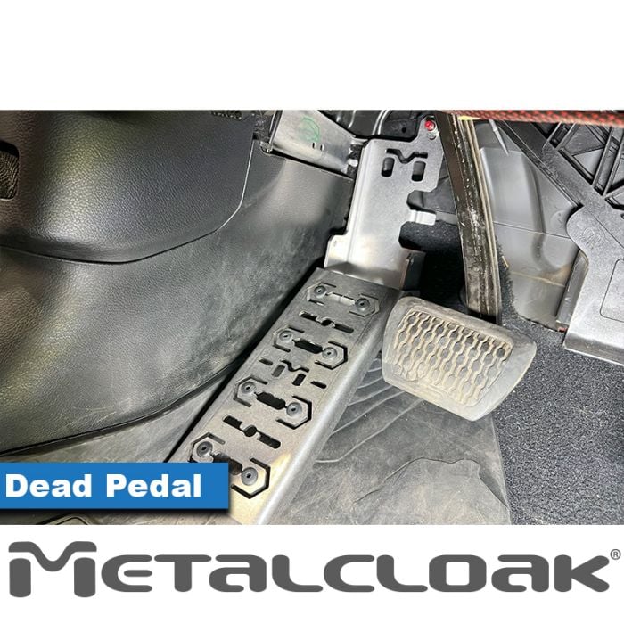Metal Cloak Deadman Pedal jeep JL/JT