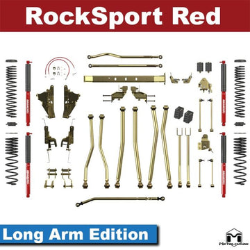 Metal Cloak Jeep JT Gladiator 4.5" 4-Link, Bolt-On Long Arm Suspension & Lift Kit