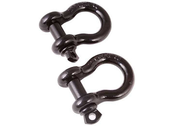 Rugged Ridge 3/4 shackle Black "Pair"