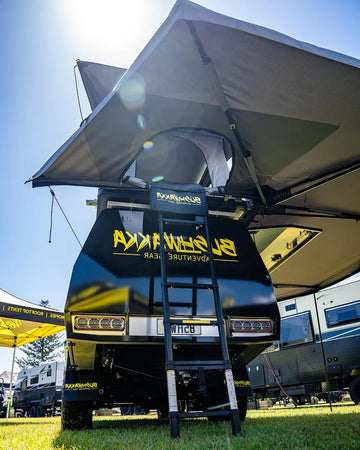 Bushwakka D-zip Extreme Darkness right hand side 270 awning