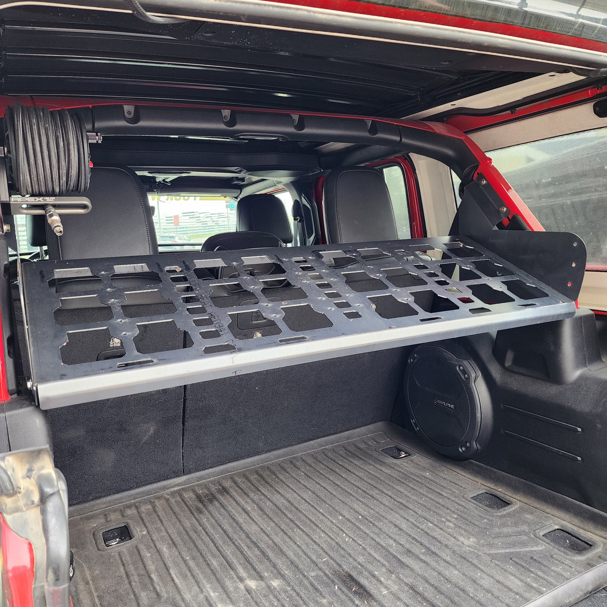 Four Wheel Freedom Recon Rack " Raw Steel"