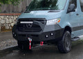 Mercedes Sprinter (2019+) Front Bumper [Bull Bar] - Backwoods Adventure Mods