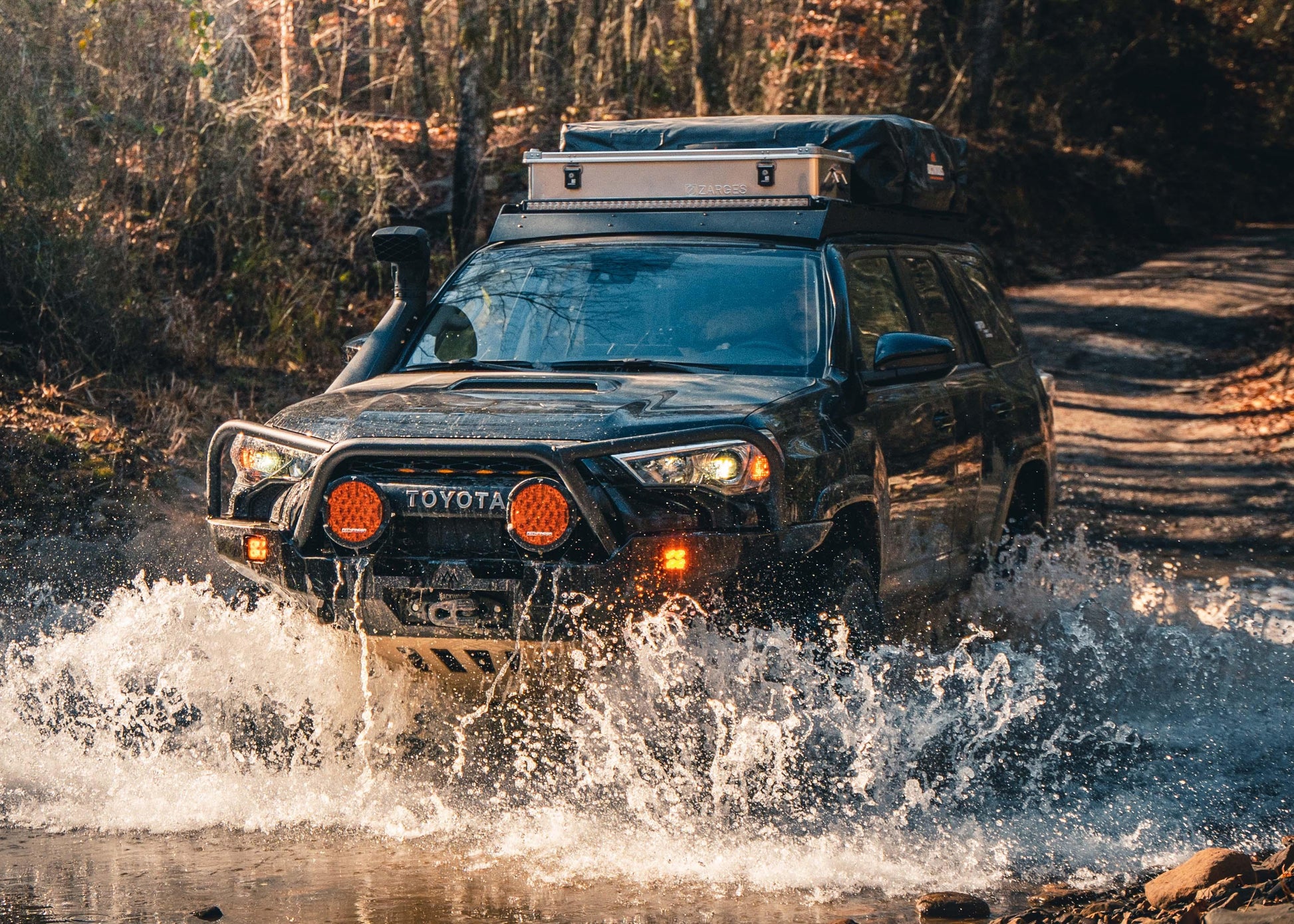 Toyota 4Runner (2014-2022) Hi-Lite Overland Front Bumper [Bull Bar] - Backwoods Adventure Mods