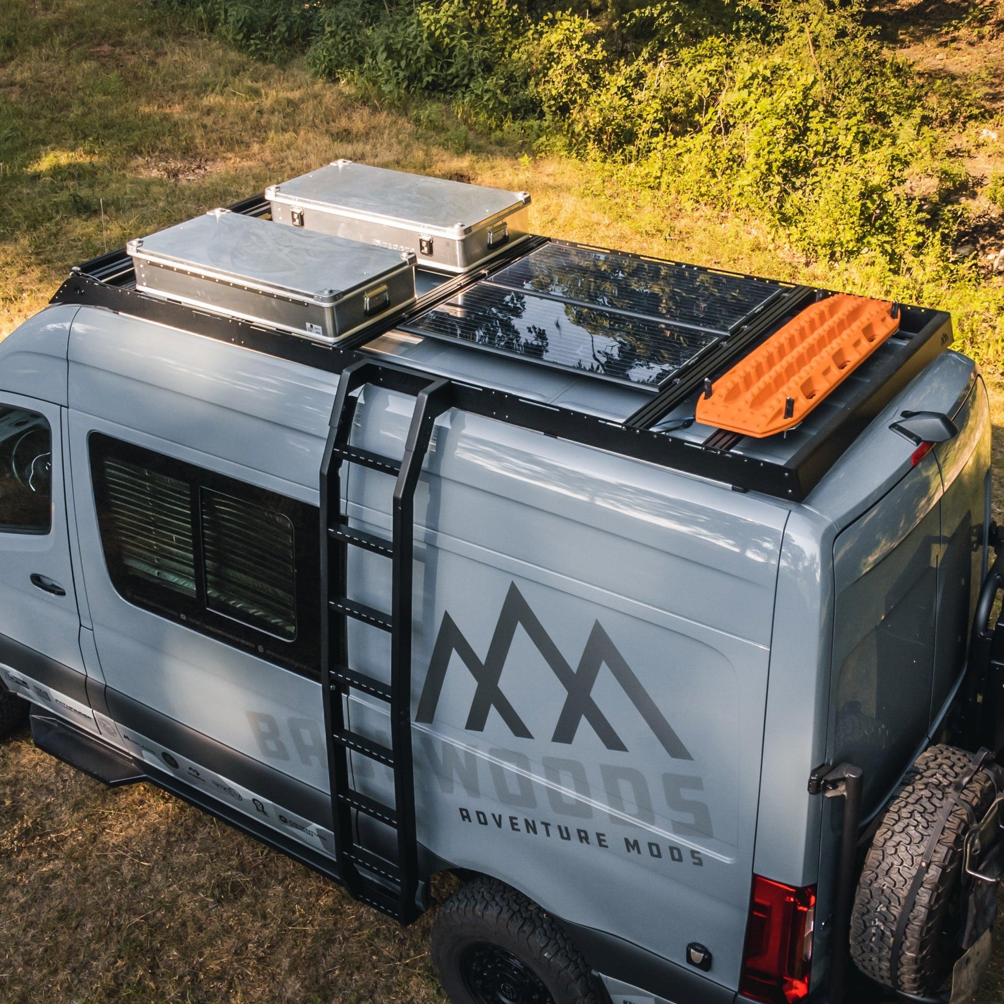 Mercedes Sprinter & Sprinter Revel (2007+) DRIFTR Roof Rack - Backwoods Adventure Mods