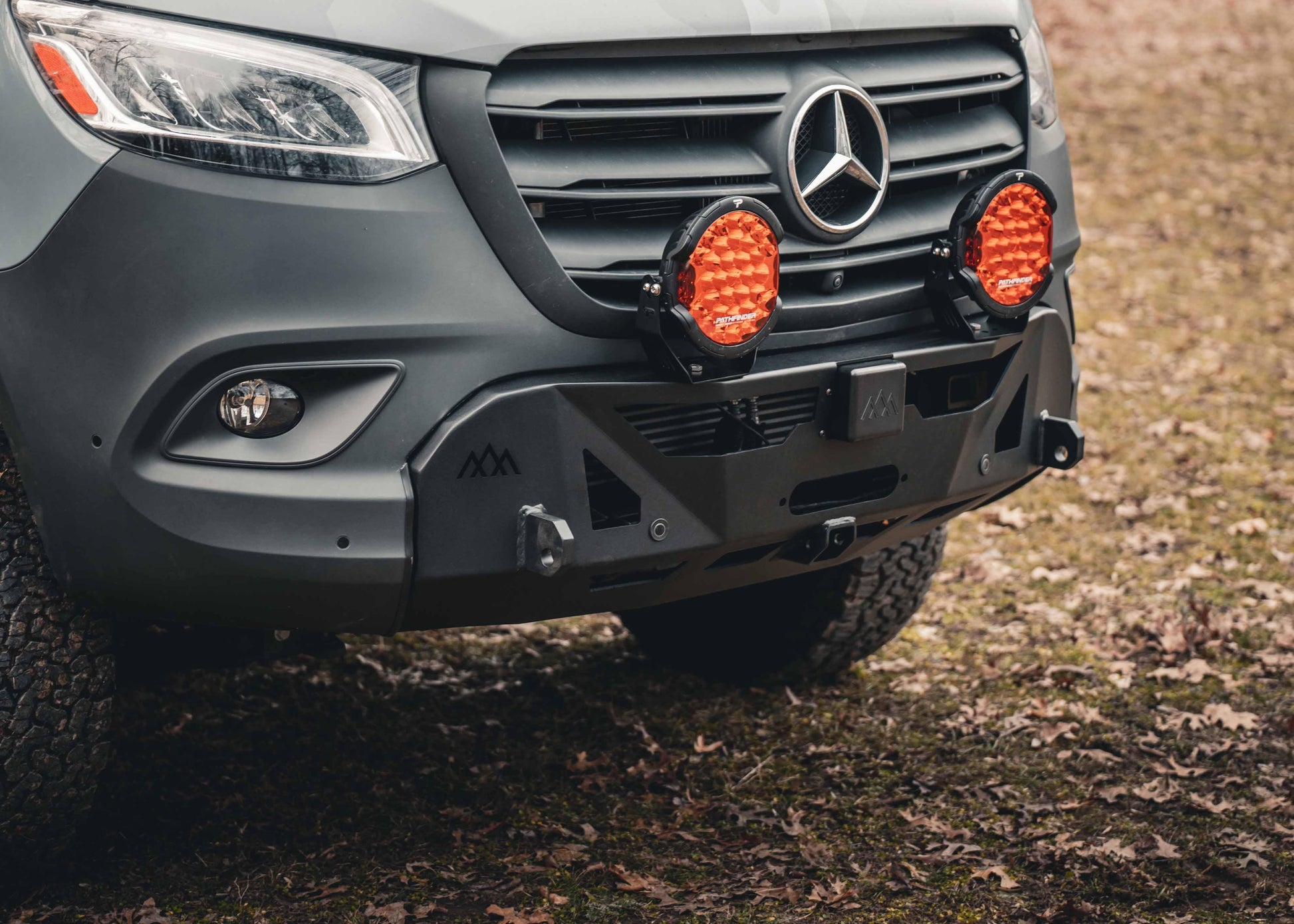 Mercedes Sprinter (2019+) Scout Front Bumper [No Bull Bar] - Backwoods Adventure Mods