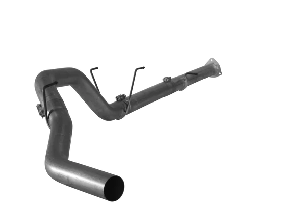Mels MFG 4" Downpipe Back Single | 2013-2018 Dodge 2500/3500 6.7L Cummins Aluminized No Muffle