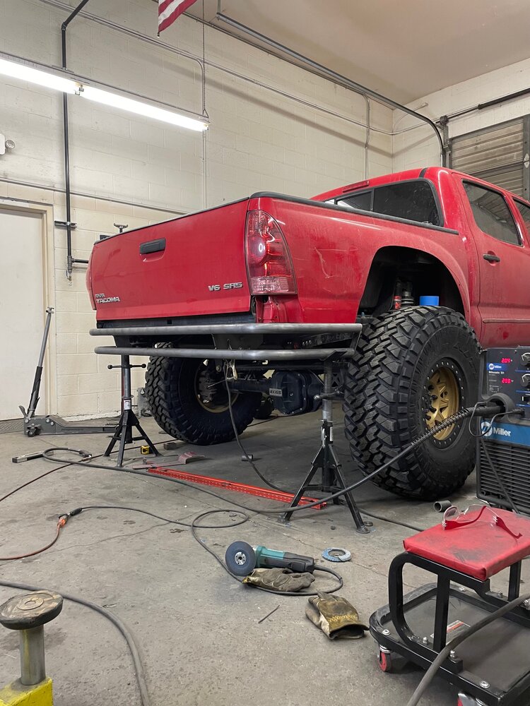 MARTEC LLC TACOMA REAR BUMPER DIY PLATES