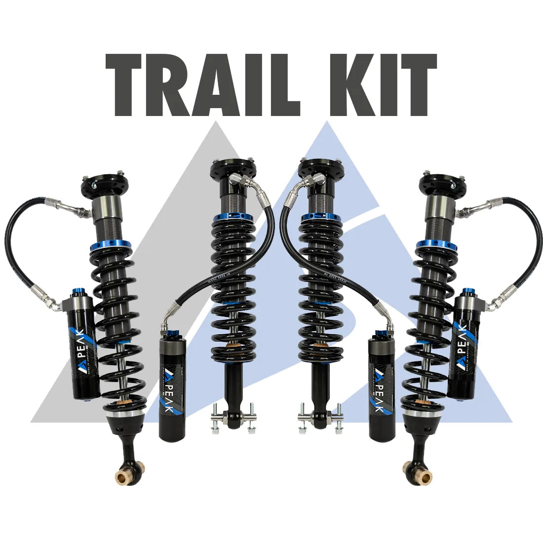 Peak Suspension 2.5″ DSC Coilovers Trail Kit | 21+ Ford Bronco