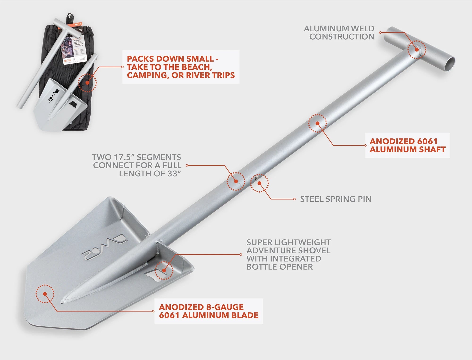DMOS Nomad Pro Shovel