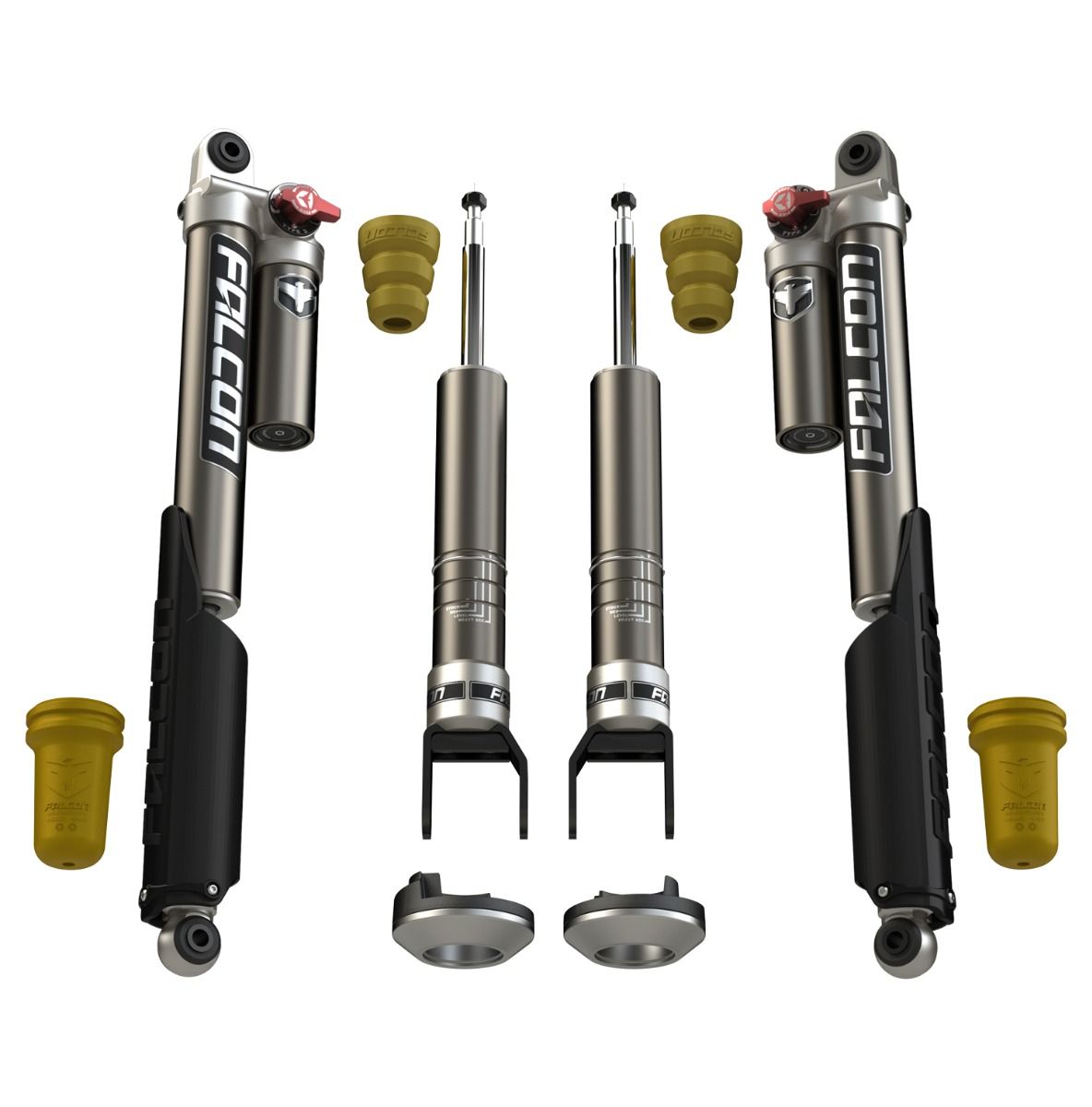 FALCON 2009+ Dodge/Ram 1500/Classic: Falcon 2.25" Sport Tow/Haul Shock Leveling System 06-04-32-400-002