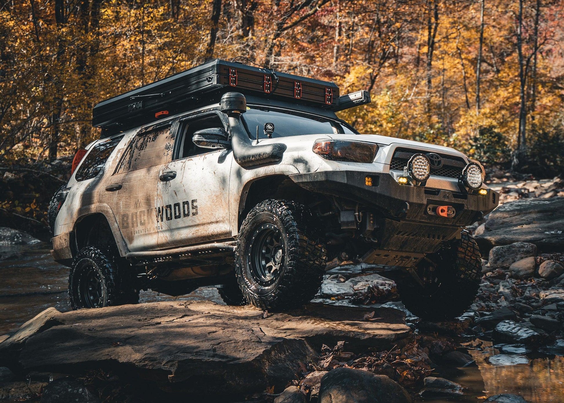 Toyota 4Runner (2014-2022) Hi-Lite Overland Front Bumper [No Bull Bar] - Backwoods Adventure Mods