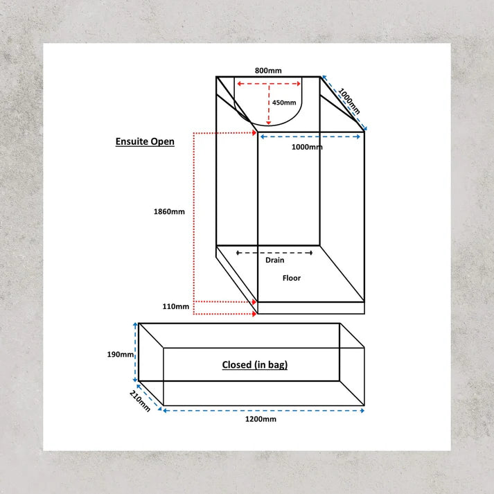 Bushwakka Ensuite single " shower room "