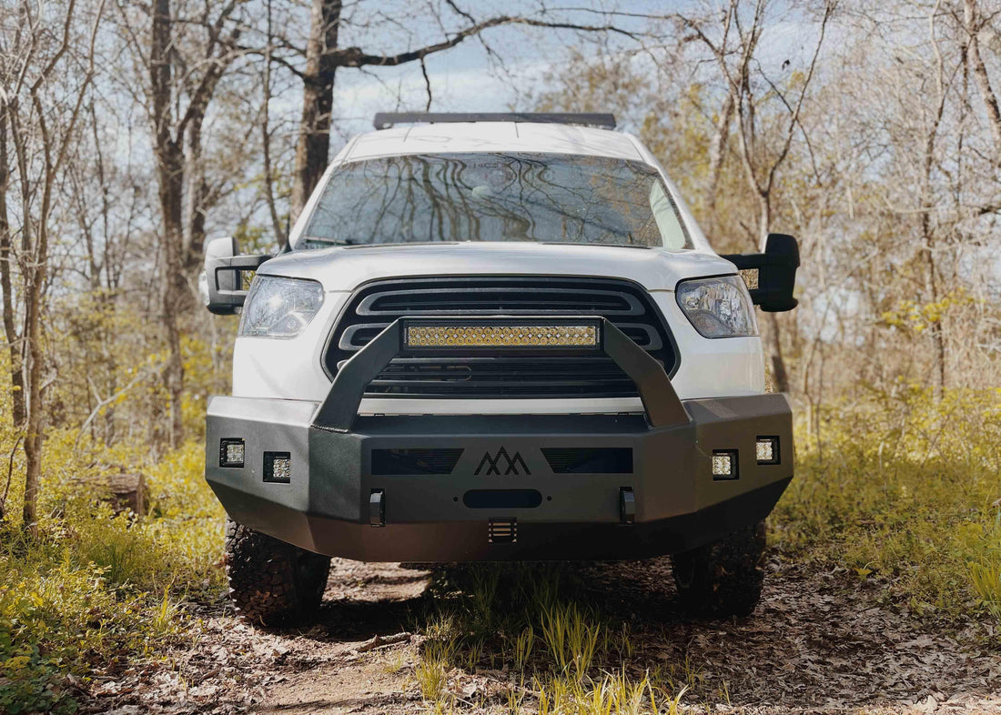 Ford Transit (2015-2019) Front Bumper [Bull Bar] - Backwoods Adventure Mods