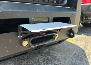 BAM Flip Up Front License Plate Holder - Hawse Fairlead