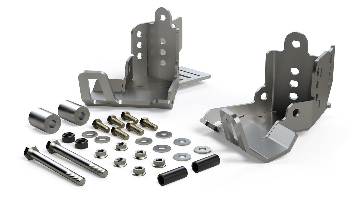 FALCON JK HD Rear Shock Skid Plate Kit 36-07-01-300