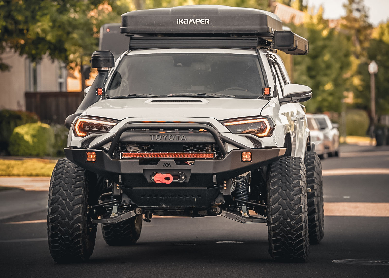 BAM Toyota 4Runner 5th Gen (2014-2023) Hi-Lite Overland Front Bumper [PreRunner Bull Bar]