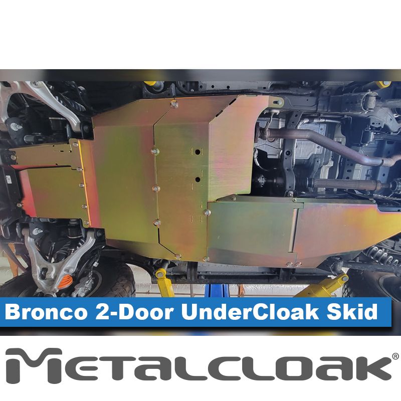 Metal Cloak UnderCloak Integrated Armor System, Bronco 6G, 2-Door B0402