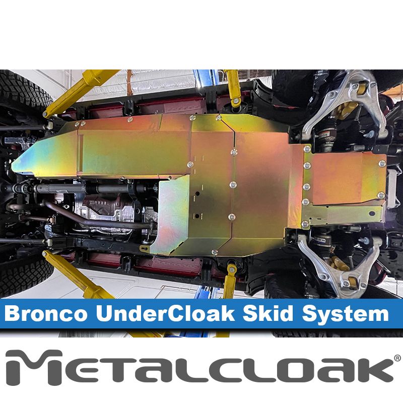 Metal Cloak UnderCloak Integrated Armor System, Bronco 6G, 4-Door B0400
