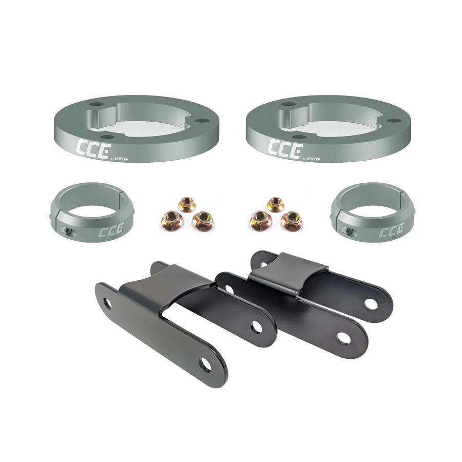 CCE 2" Front / 1" Rear Lift Kit " with shackle"  | 2023+ Colorado ZR2 / Canyon AT4X