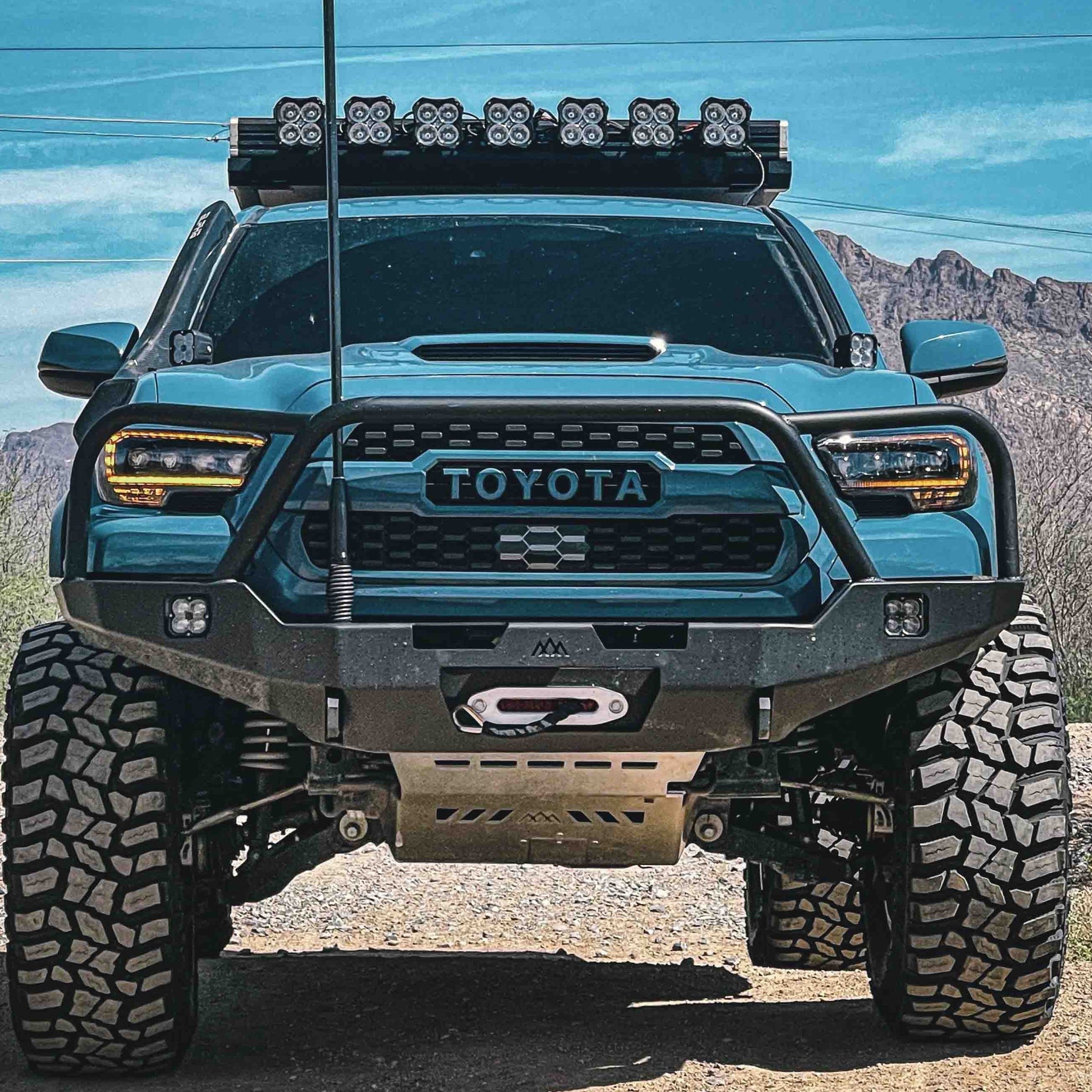 BAM Toyota Tacoma 3rd Gen (2016+) Hi-Lite Overland Front Bumper [Bull Bar]