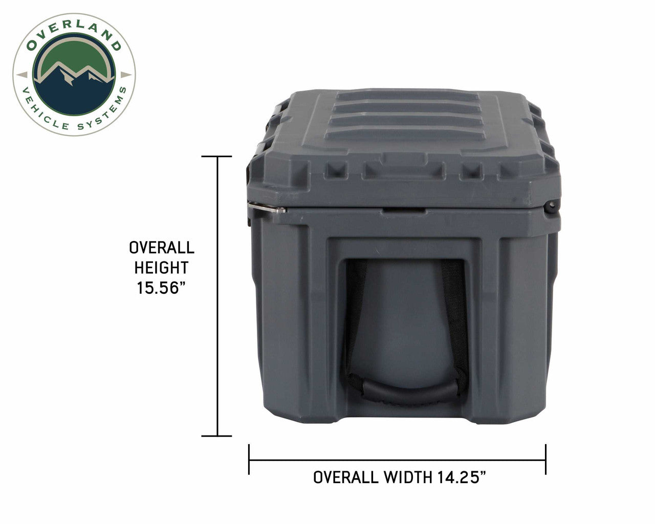 D.B.S. - Dark Grey 53 QT Dry Box With Drain, And Bottle Opener  40100001