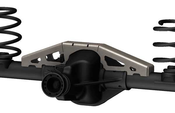 Barnes 4wd Pro Series JK Dana 44 Rear Axle Truss