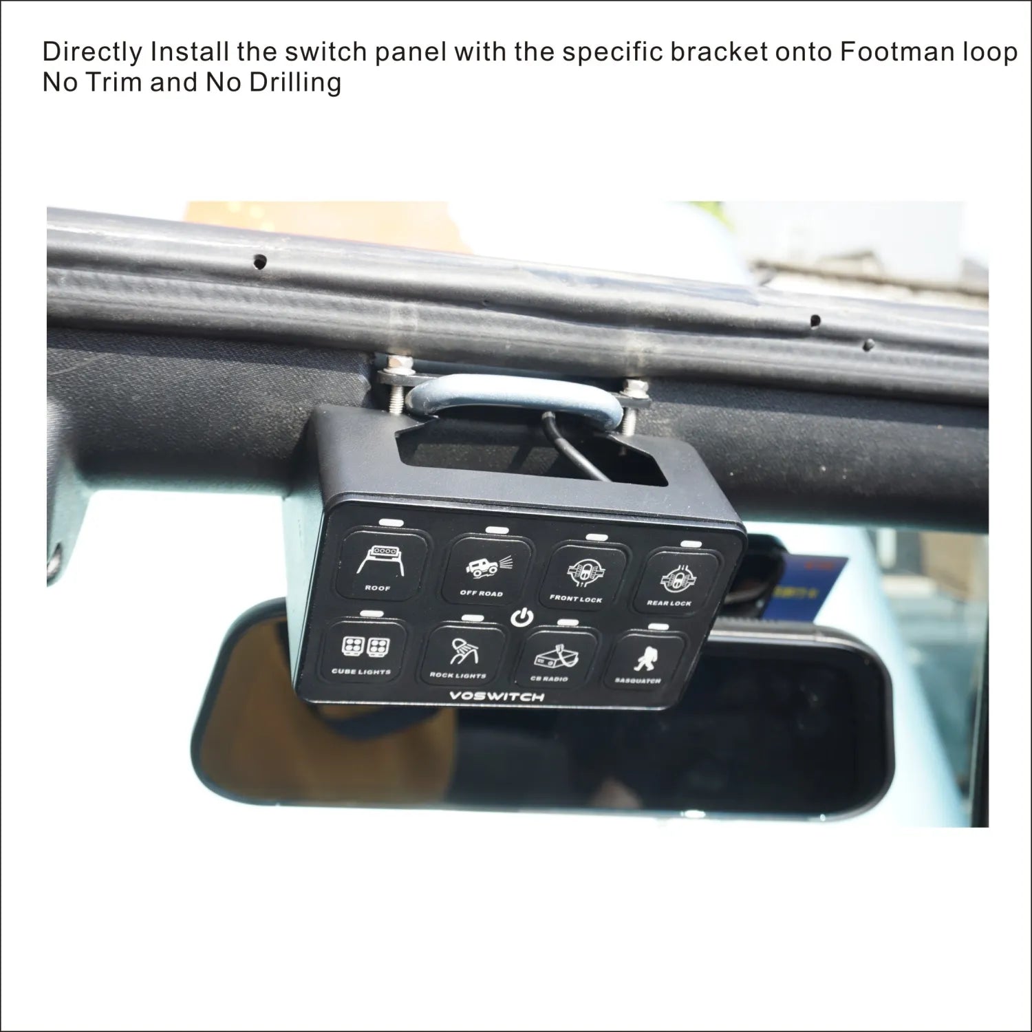 Voswitch Switch Programmable Control System for Jeep Wrangler JK & JKU 2007-2018