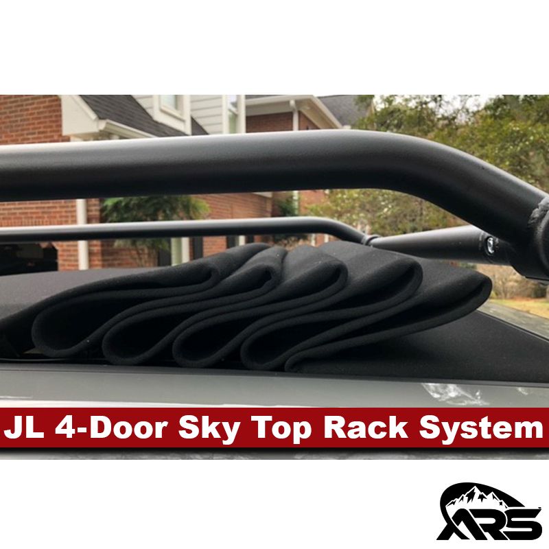 Metal Cloak 4-Door Rocklander Sky One-Touch Top Rack System | JL Wrangler R74005