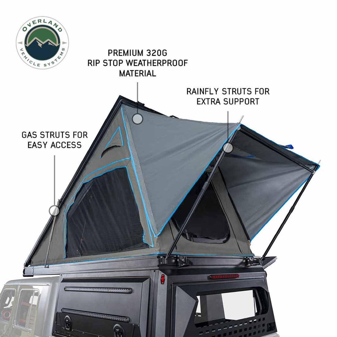 OVS MagPak - Camper Jeep Gladiator 70100103