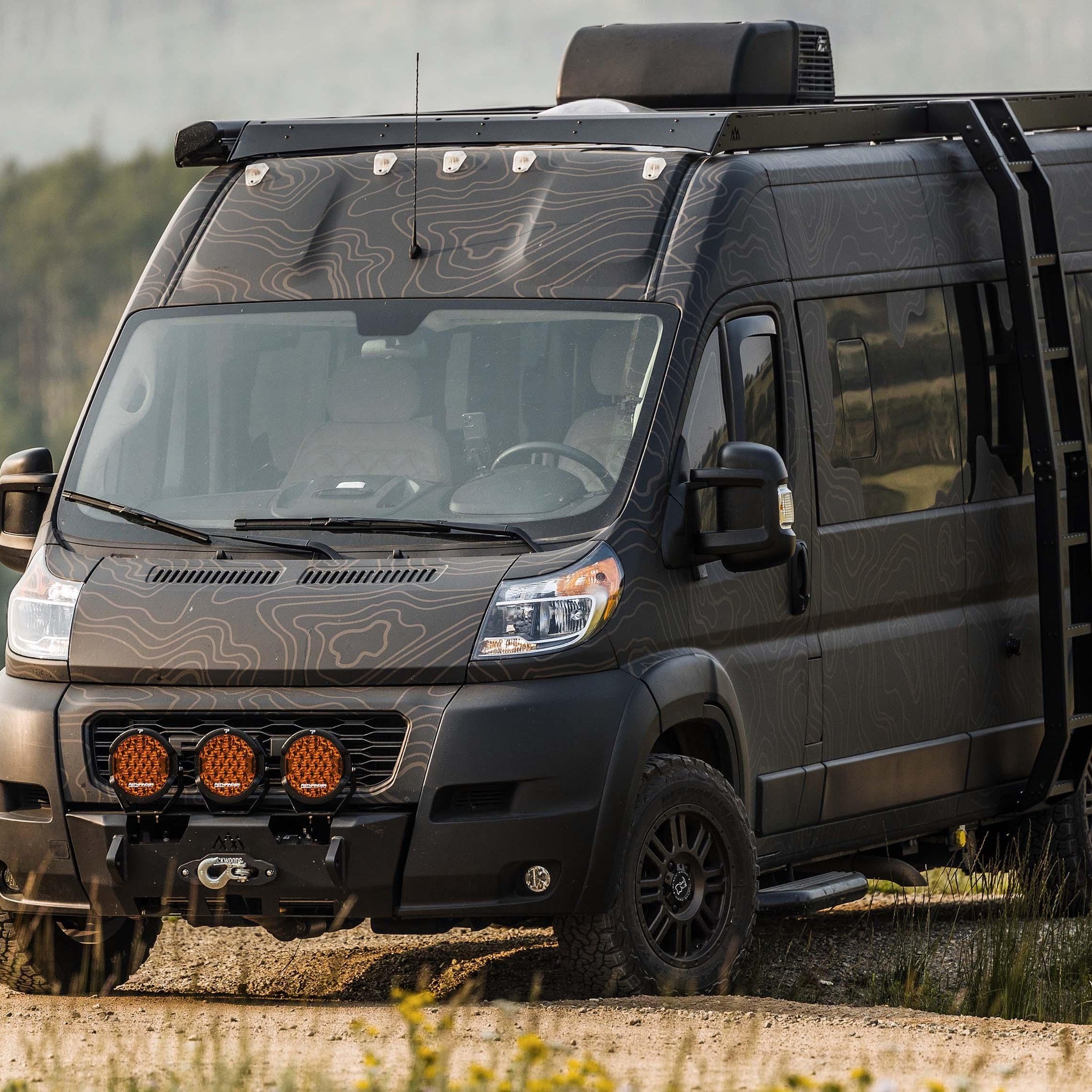 Ram Promaster (2013+) Scout Front Bumper - Backwoods Adventure Mods