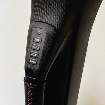 Voswitch R400 Grab Handle AUX Switch Panel for Ram 2500 3500 2019-On, Black Finish