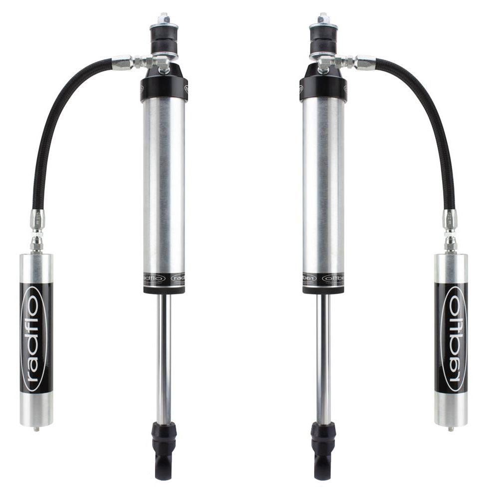 Radflo 2.5 Body 0-1″ Rear Lift Reservoir Shocks for 1995-2004 Toyota Tacoma 6ST 010 0R