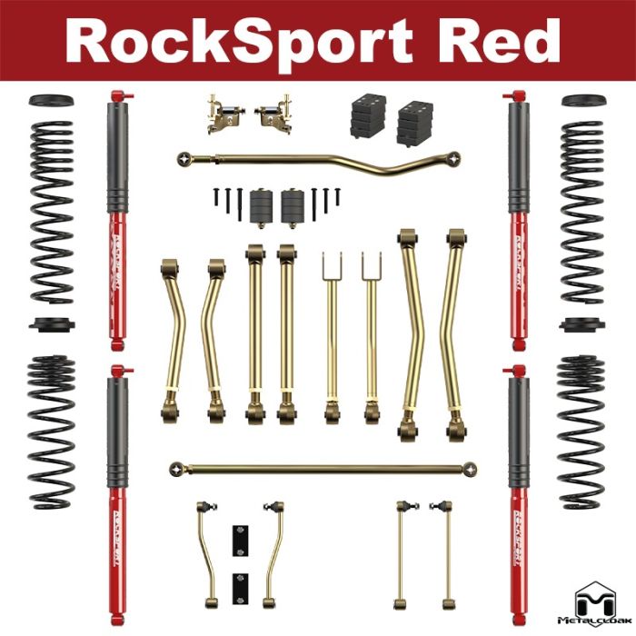 Metal Cloak Jeep JL Wrangler 3.5" Game-Changer Suspension & Lift Kit
