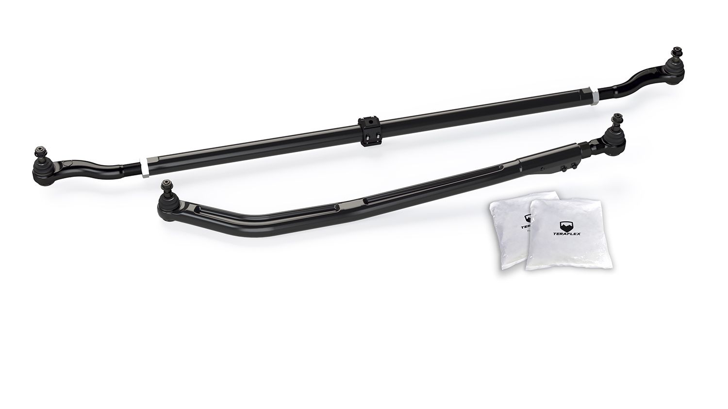 Teraflex JL / JT: HD Forged Drag Link Kit & HD Chromoly Tie Rod Kit (0–6” Lift) 1863900