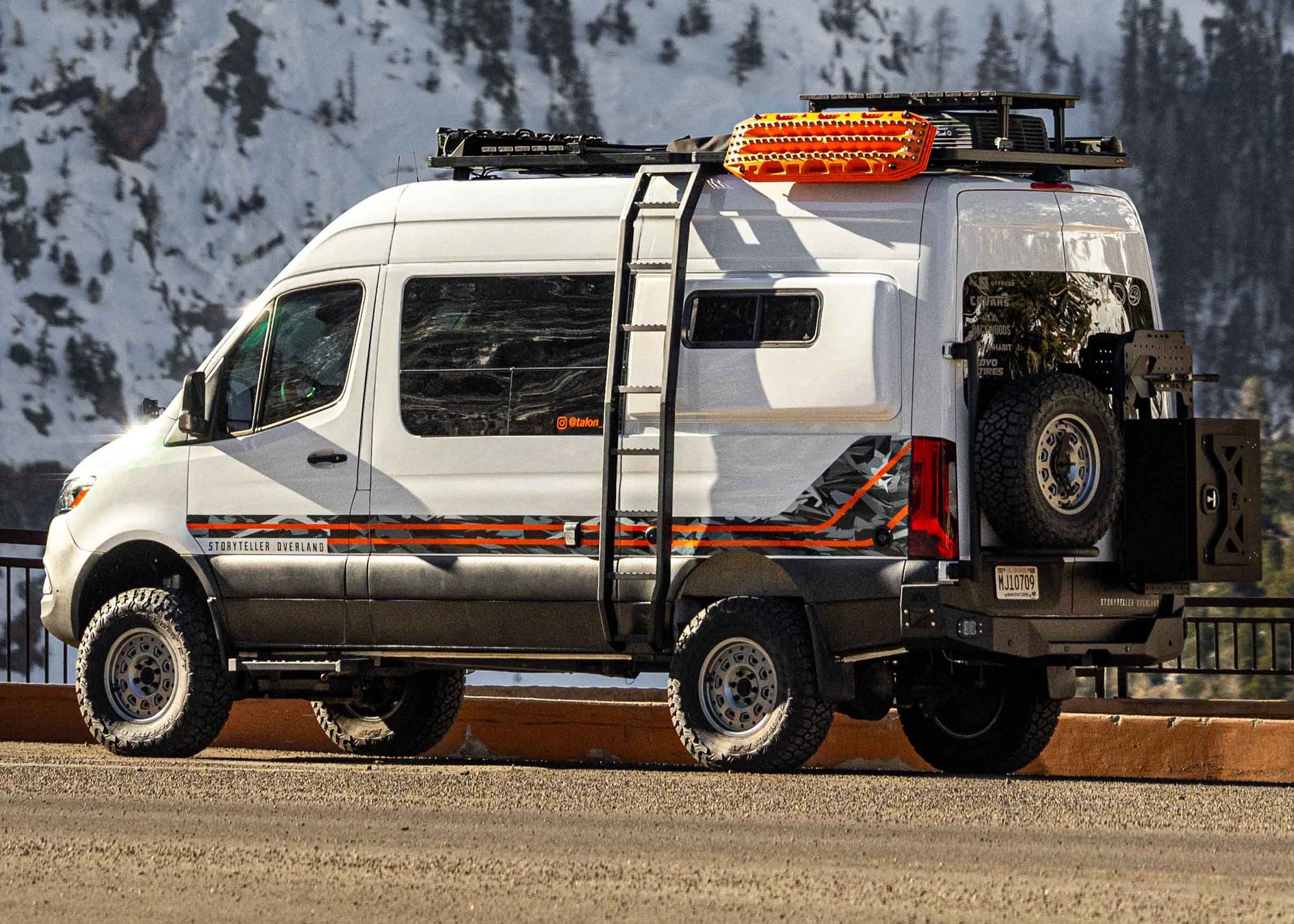 BAM Mercedes Sprinter (2014+) Storyteller Van Ladder