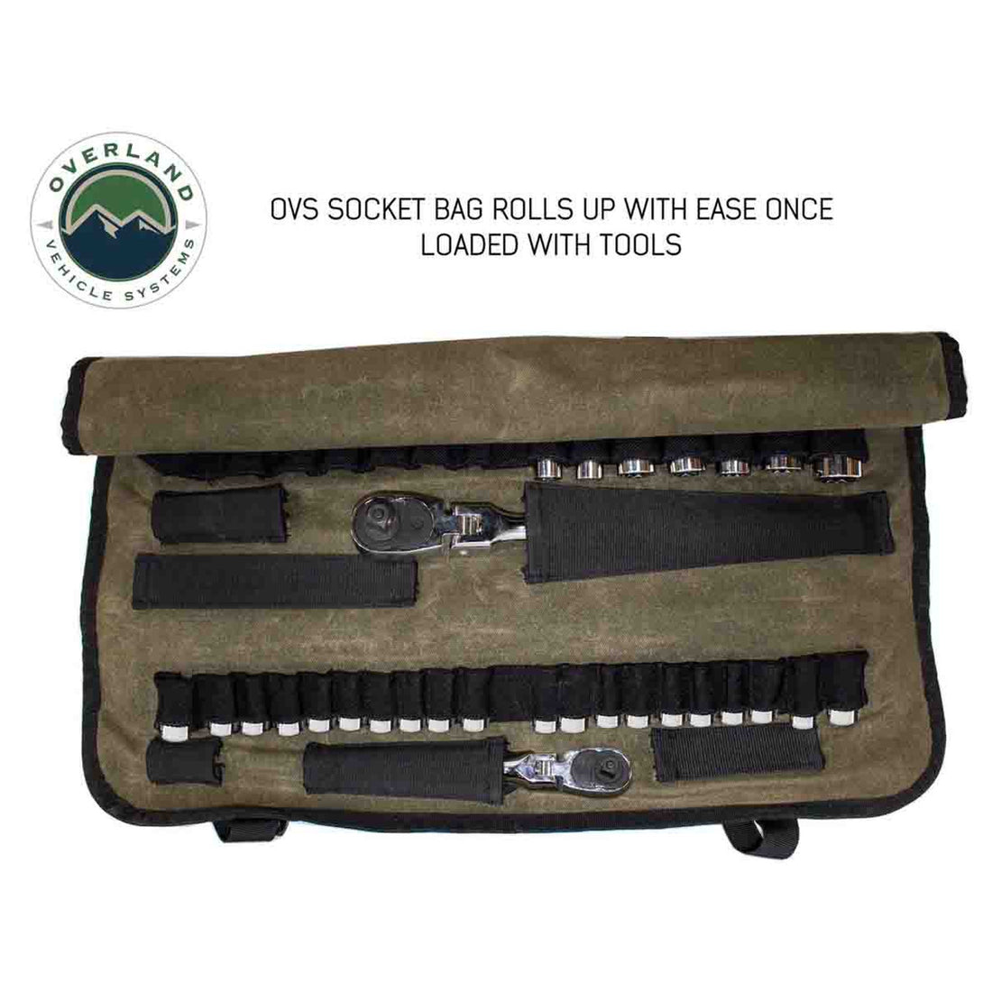 Rolled Socket Organizer Storage Bag